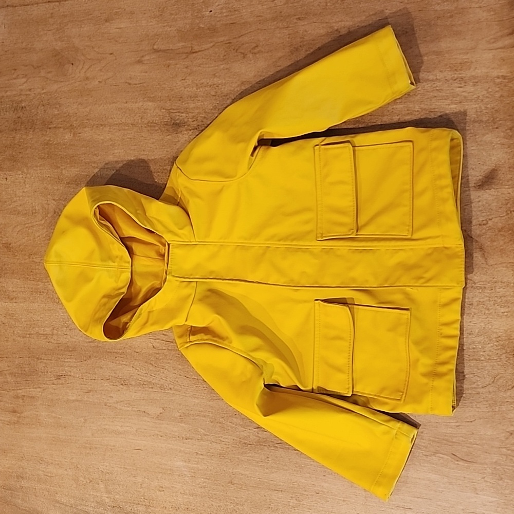 Old Navy Kid's Rain Jacket, Yellow, 2T